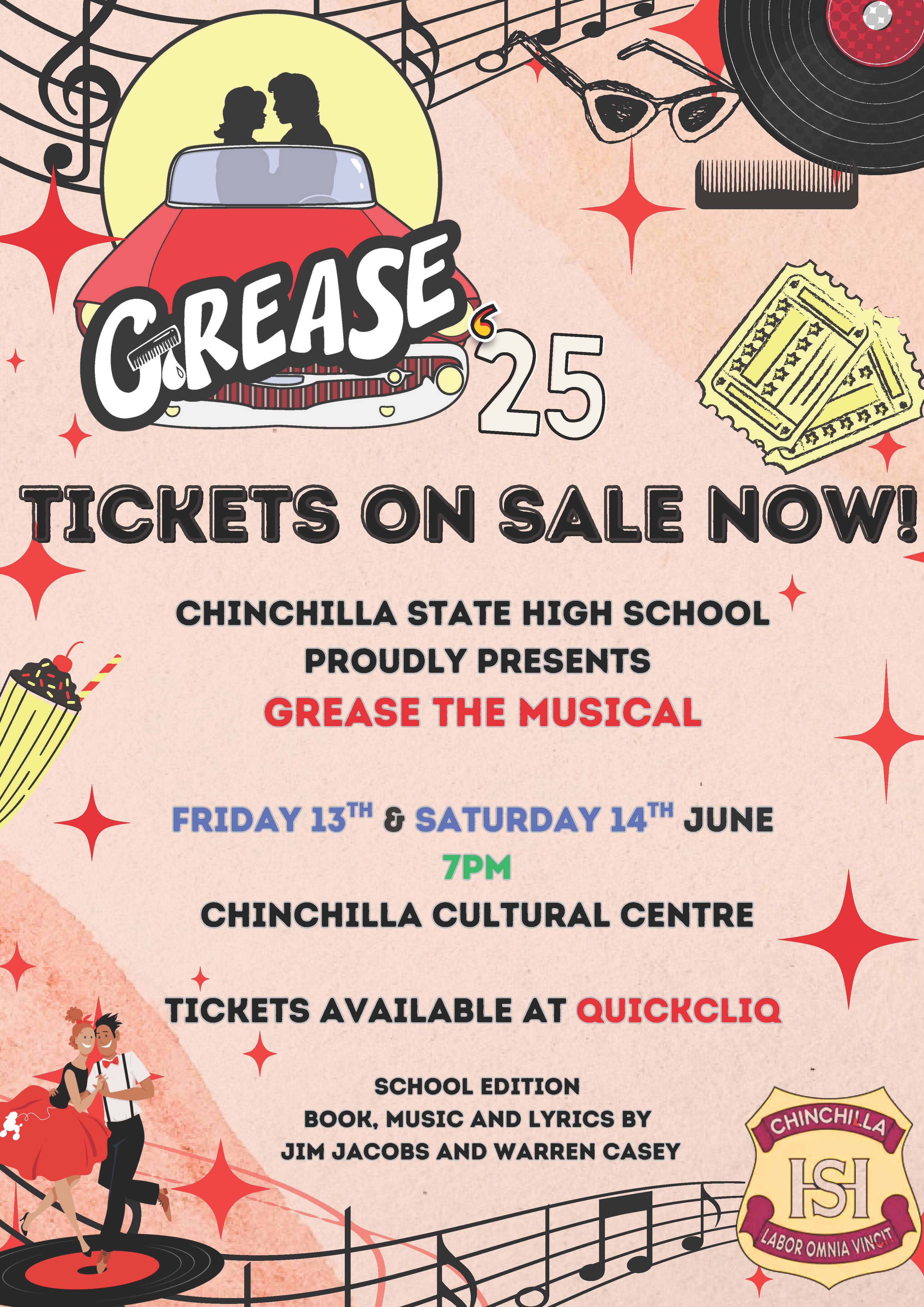 Grease The Musical Poster
